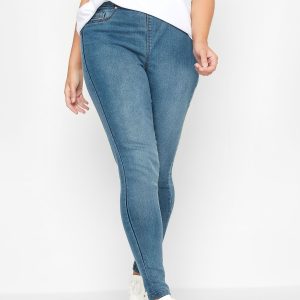 SUM388 Blue Pull On Bum Shaper Lola Jeggings